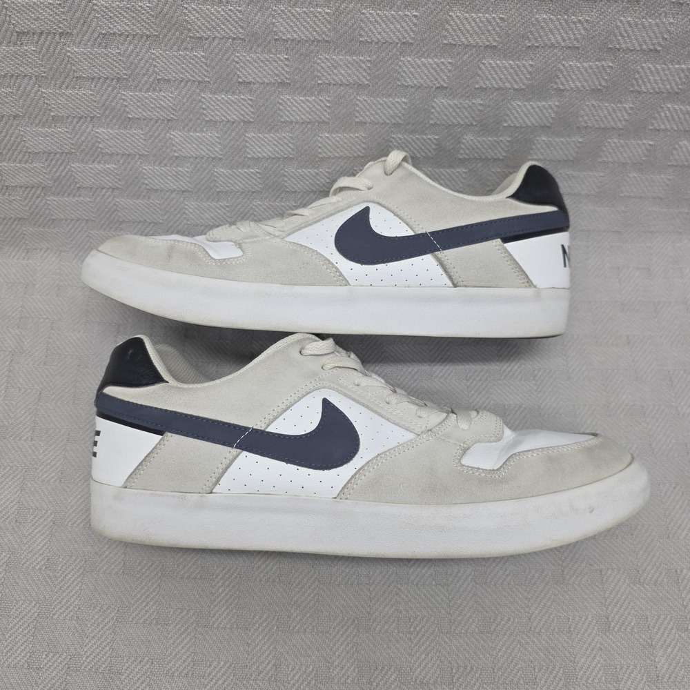 Nike Delta Force Vulc Sb White Thunder Blue Mens Size 11 942237-100O - Picture 6 of 8